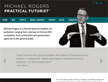 Tablet Screenshot of michaelrogers.com